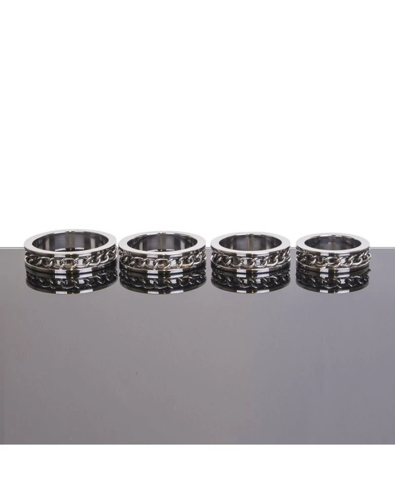 Kiotos Cockring LINK INLAY Brillant Taille 50 Mm 4 Kiotos Cockring LINK INLAY Brillant Taille 50 Mm – Image 2
