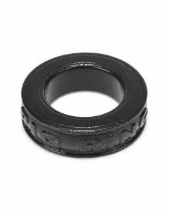 Cockring Pig-Ring Oxballs 35mm Noir -Cockrings Flexibles Soldes Boutique cockring pig ring oxballs 35mm noir 2