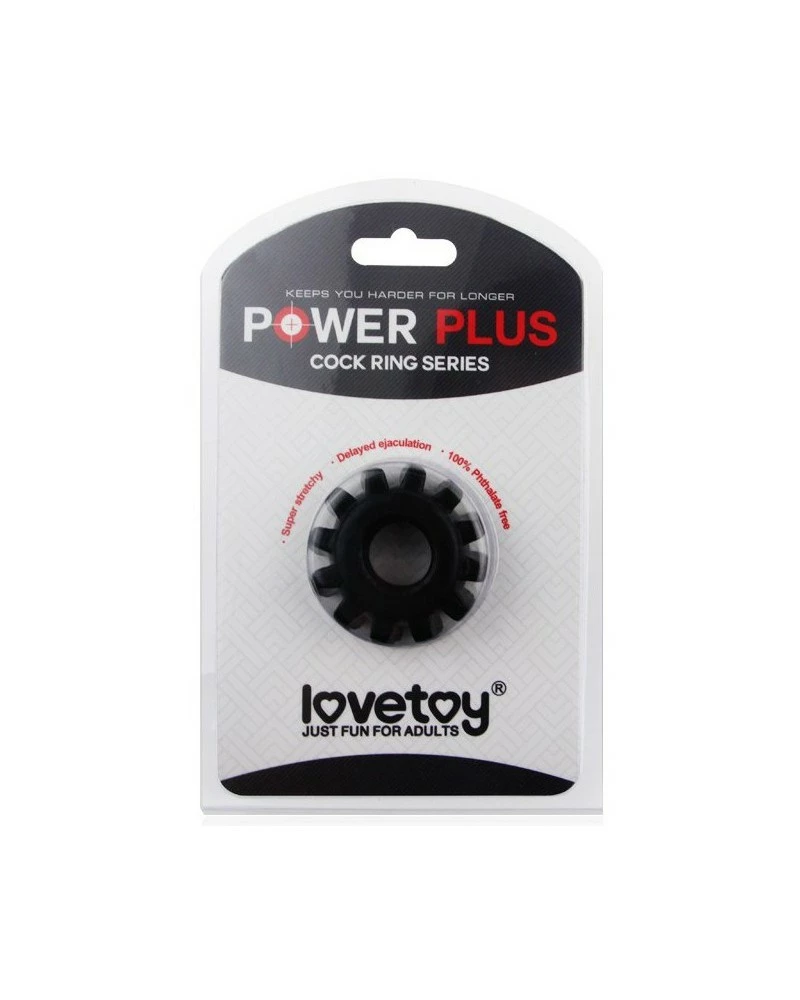 Love Toy Cockring Power Plus Wheel Noir 4 Love Toy Cockring Power Plus Wheel Noir – Image 2