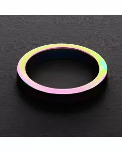 Triune Cockring Rainbow Metal 8mm Taille 45 Mm 8 Triune Cockring Rainbow Metal 8mm Taille 45 Mm -Cockrings Flexibles Soldes Boutique cockring rainbow metal 8mm 14