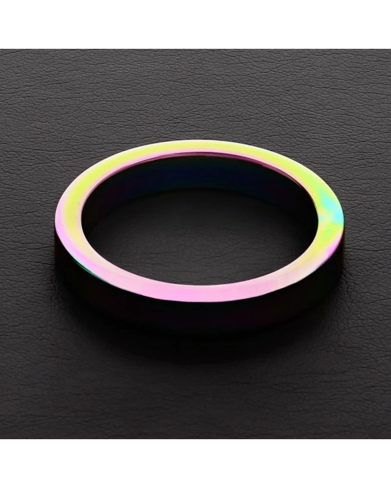 Triune Cockring Rainbow Metal 8mm Taille 45 Mm 5 Triune Cockring Rainbow Metal 8mm Taille 45 Mm – Image 3