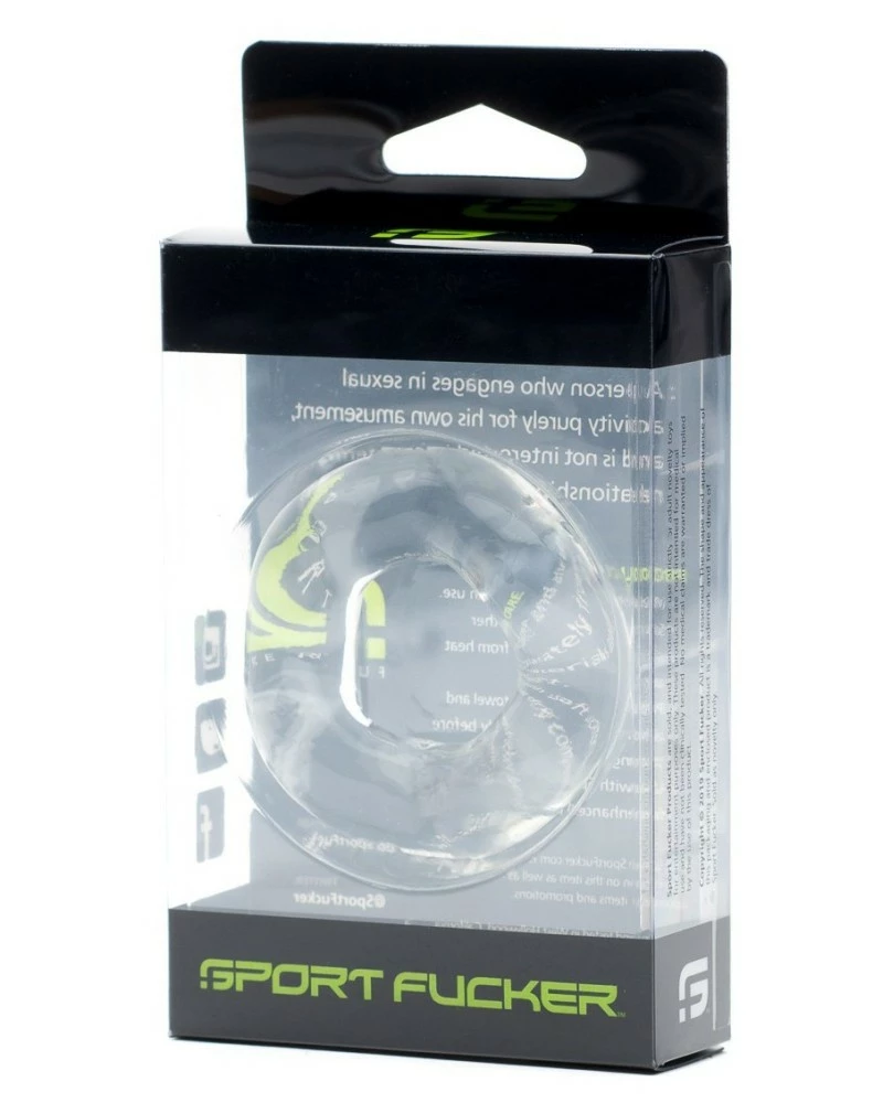 Sport Fucker Cockring Revolution Transparent 4 Sport Fucker Cockring Revolution Transparent – Image 2