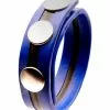 Generique Cockring Rubber 3 Snaps Bleu 1 Generique Cockring Rubber 3 Snaps Bleu -Cockrings Flexibles Soldes Boutique cockring rubber 3 snaps bleu