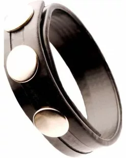 Cockrings Flexibles Soldes Boutique -Cockrings Flexibles Soldes Boutique cockring rubber 3 snaps noir 1