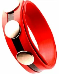 Generique Cockring Rubber 3 Snaps Rouge 6 Generique Cockring Rubber 3 Snaps Rouge -Cockrings Flexibles Soldes Boutique cockring rubber 3 snaps rouge 1
