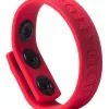 Rude Rider Cockring Silicone 3 Snaps Rouge -Cockrings Flexibles Soldes Boutique cockring silicone 3 snaps rouge