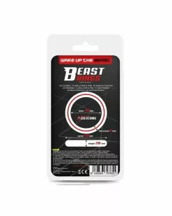 Beast Rings Cockring Silicone Beast Ring 36mm Noir-Jaune -Cockrings Flexibles Soldes Boutique cockring silicone beast ring 36mm noir jaune 10