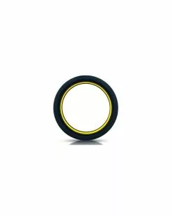 Beast Rings Cockring Silicone Beast Ring 36mm Noir-Jaune