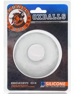Oxballs Cockring Silicone Bigger Ox Transparent -Cockrings Flexibles Soldes Boutique cockring silicone bigger ox transparent 1