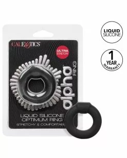 Alpha Ring Cockring Silicone Optimum Alpha 32mm Noir -Cockrings Flexibles Soldes Boutique cockring silicone optimum alpha 32mm noir 4