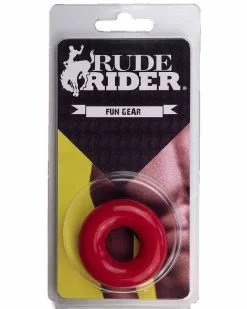 Rude Rider Cockring Souple Fat Stretchy Rouge 7 Rude Rider Cockring Souple Fat Stretchy Rouge -Cockrings Flexibles Soldes Boutique cockring souple fat stretchy rouge 1
