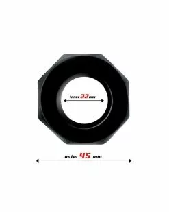 Beast Rings Cockring Souple Polygon Noir 9 Beast Rings Cockring Souple Polygon Noir -Cockrings Flexibles Soldes Boutique cockring souple polygon noir 2