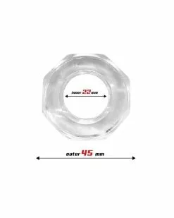 Beast Rings Cockring Souple Polygon Transparent 9 Beast Rings Cockring Souple Polygon Transparent -Cockrings Flexibles Soldes Boutique cockring souple polygon transparent 2