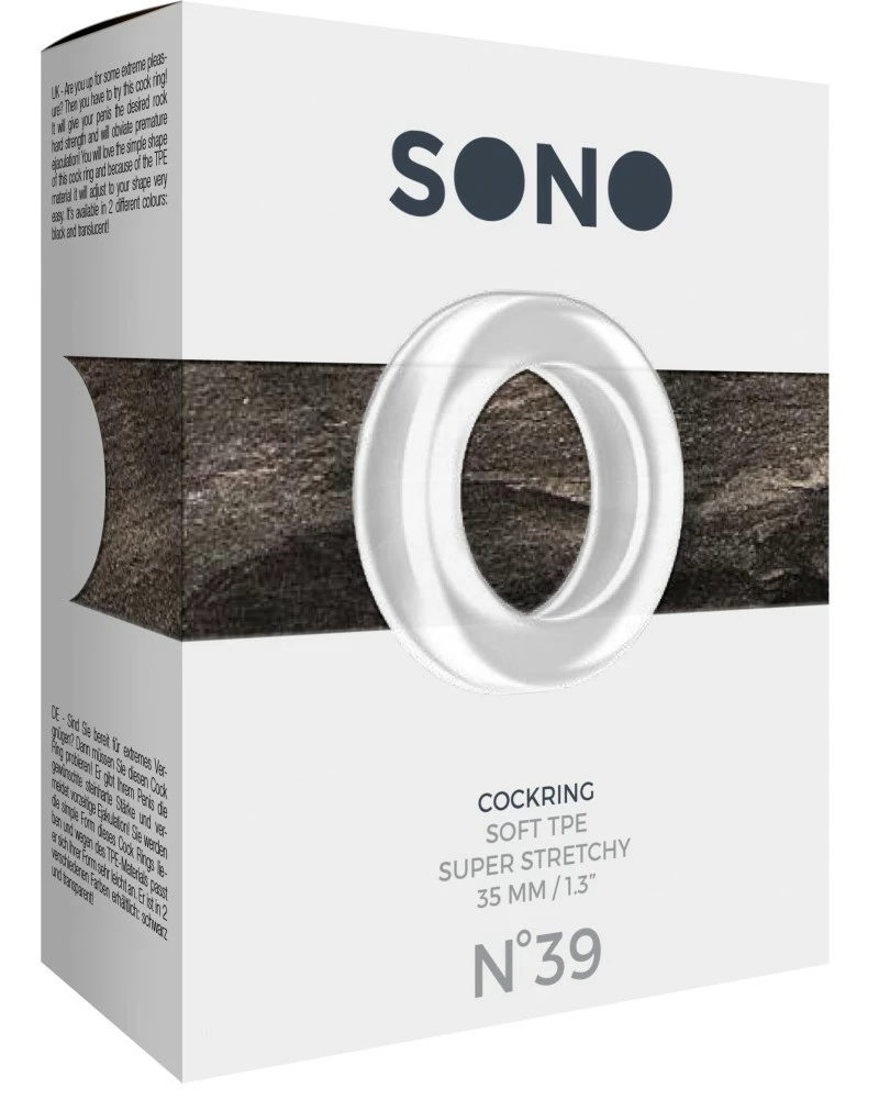 Cockring Souple Stretchy Sono N°39 - 35mm 4 Cockring Souple Stretchy Sono N°39 - 35mm – Image 2