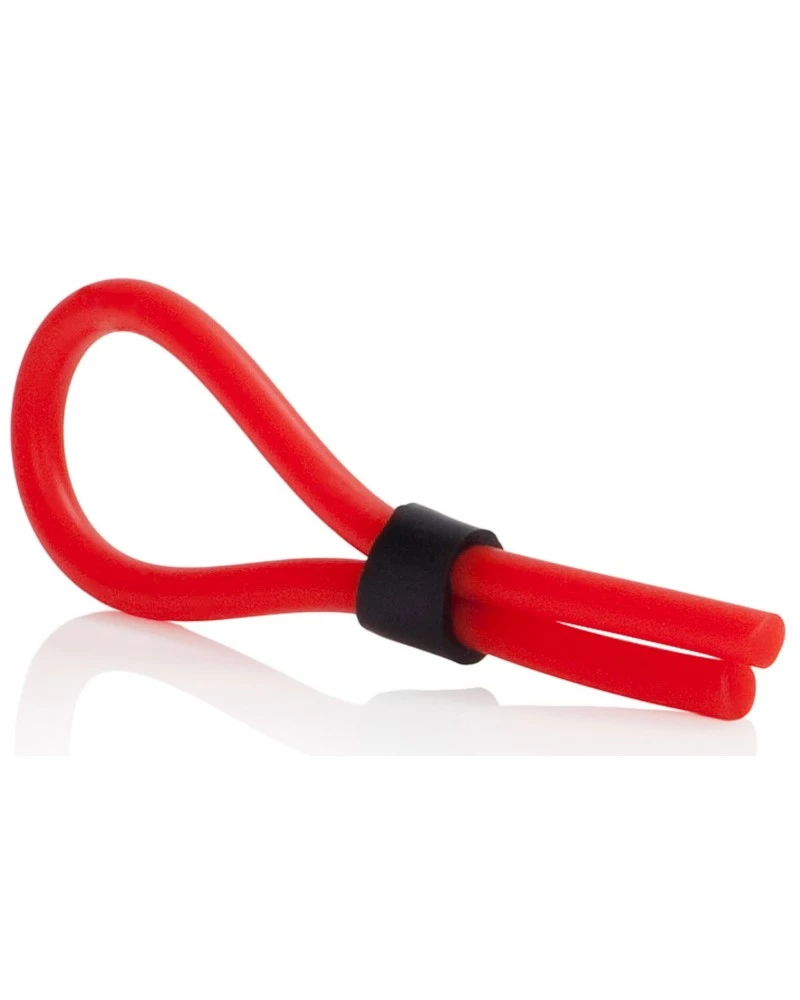 CalExotics Cockring Stud Lasso Rouge 5 CalExotics Cockring Stud Lasso Rouge – Image 3