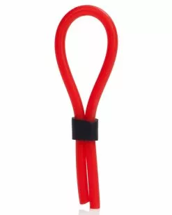 CalExotics Cockring Stud Lasso Rouge