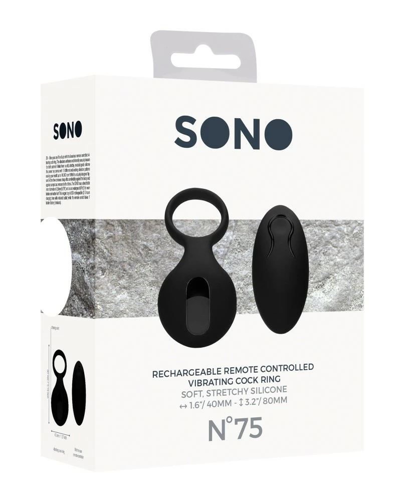 Sono Cockring Vibrant N°75 Avec Télécommande 28mm 4 Sono Cockring Vibrant N°75 Avec Télécommande 28mm – Image 2