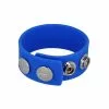 TITUS Cockring WIDE STRAP Silicone Bleu -Cockrings Flexibles Soldes Boutique cockring wide strap silicone bleu