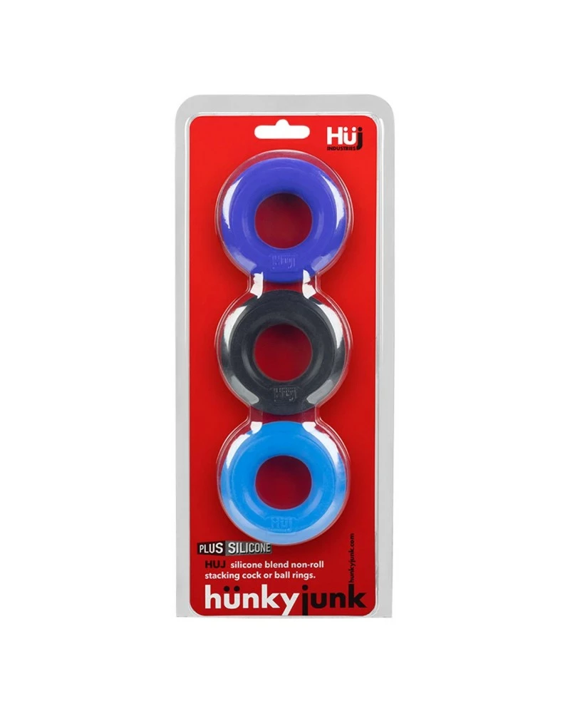 H¸nkyjunk By Oxballs Cockrings Huj Lot De 3 4 H¸nkyjunk By Oxballs Cockrings Huj Lot De 3 – Image 2