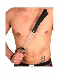 The Red Cravache En Cuir Stick 50 Cm