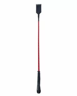 Devil Stick Cravache Slapper Crop 70cm Noir-rouge