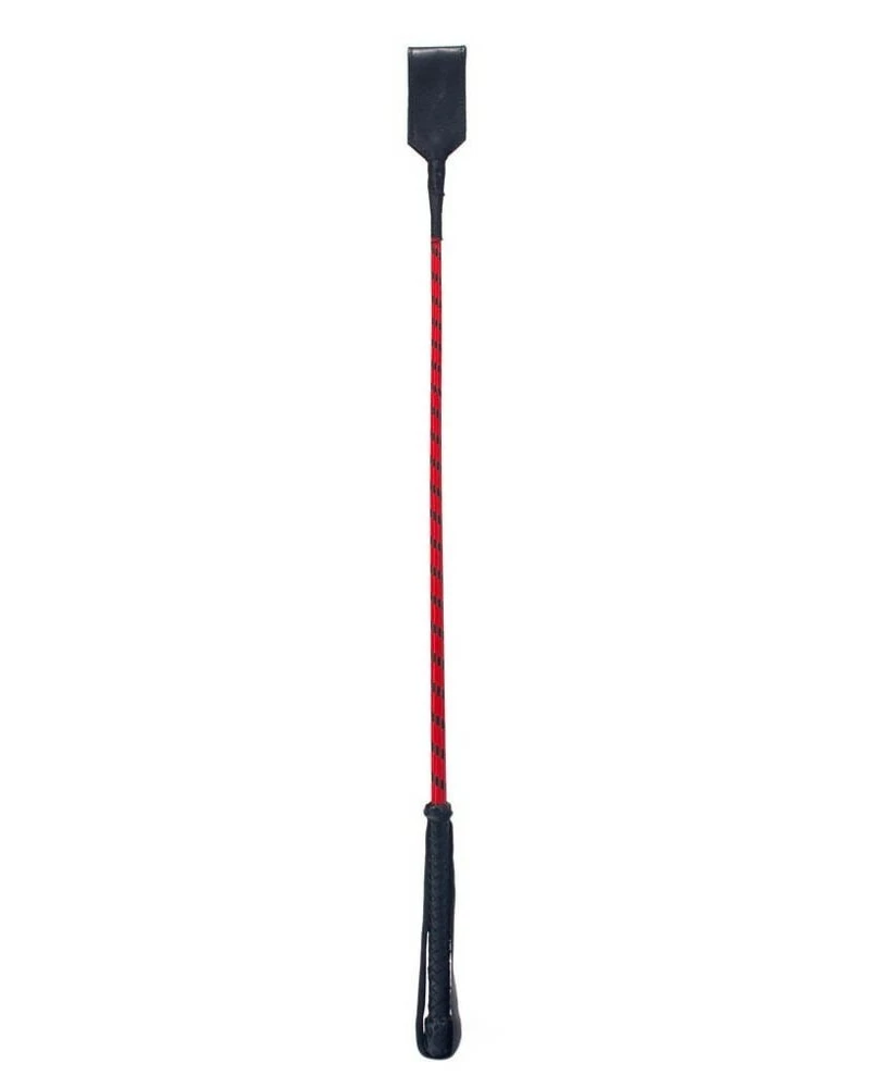 Devil Stick Cravache Slapper Crop 70cm Noir-rouge 3 Devil Stick Cravache Slapper Crop 70cm Noir-rouge