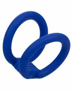 Double Cockring Dual Cock Cage Admiral 32mm -Cockrings Flexibles Soldes Boutique double cockring dual cock cage admiral 32mm 6