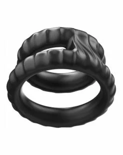 Generique Double Cockring Duo 7 Generique Double Cockring Duo -Cockrings Flexibles Soldes Boutique double cockring duo 1