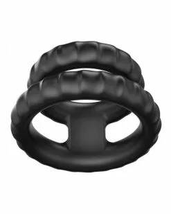 Generique Double Cockring Duo 8 Generique Double Cockring Duo -Cockrings Flexibles Soldes Boutique double cockring duo 2