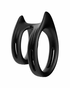 FUKR Double Cockring Silicone Capen 40mm -Cockrings Flexibles Soldes Boutique double cockring silicone capen 40mm 3