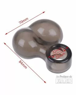 KINKgear Etui Pour Bourses Balls Soft Noir 13 KINKgear Etui Pour Bourses Balls Soft Noir -Cockrings Flexibles Soldes Boutique etui pour bourses balls soft noir 4