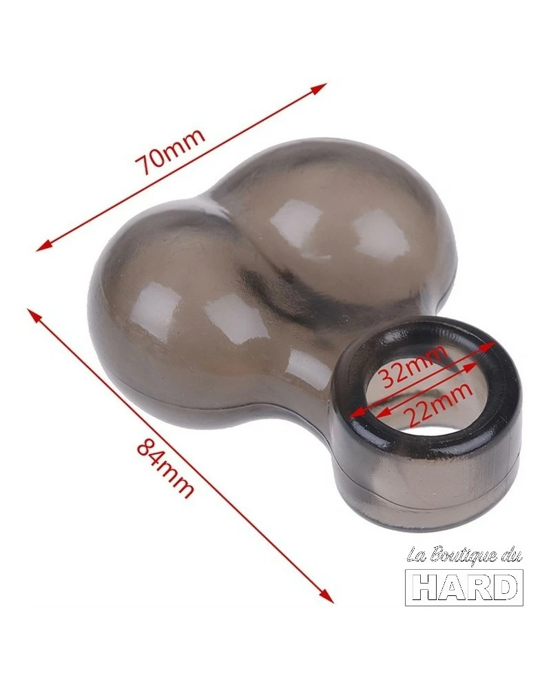 KINKgear Etui Pour Bourses Balls Soft Noir 7 KINKgear Etui Pour Bourses Balls Soft Noir – Image 5