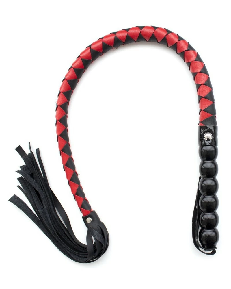 Kiotos Fouet Mahogany 90cm Noir Et Rouge 3 Kiotos Fouet Mahogany 90cm Noir Et Rouge