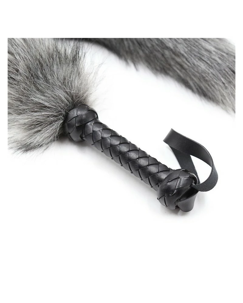 FUKR Fouet Pour Caresse Gris 45cm 7 FUKR Fouet Pour Caresse Gris 45cm – Image 5