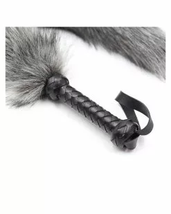 Correct Me Fouet Pour Caresse Gris 45cm -Cockrings Flexibles Soldes Boutique fouet pour caresse gris 45cm 4