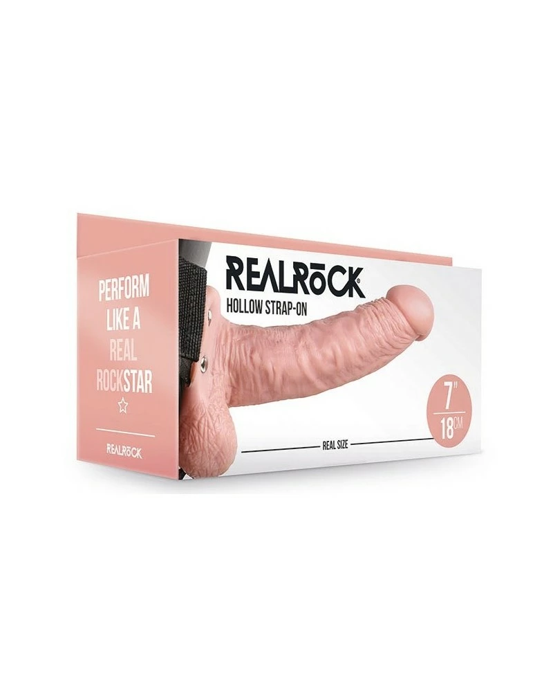 Real Rock Gode Ceinture Creux Hollow Strap On RealRock 18 X 4.5cm 4 Real Rock Gode Ceinture Creux Hollow Strap On RealRock 18 X 4.5cm – Image 2