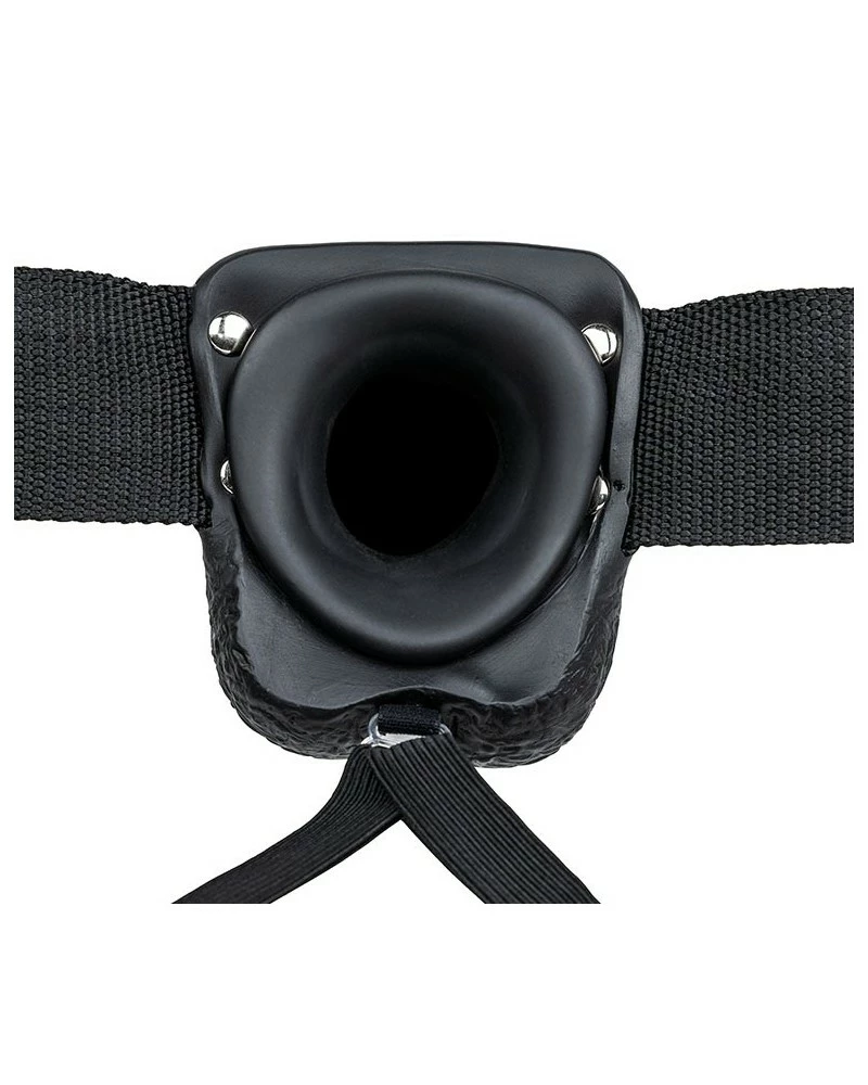 Real Rock Gode Ceinture Creux Hollow Strap On RealRock 18 X 4.5cm Noir 6 Real Rock Gode Ceinture Creux Hollow Strap On RealRock 18 X 4.5cm Noir – Image 4
