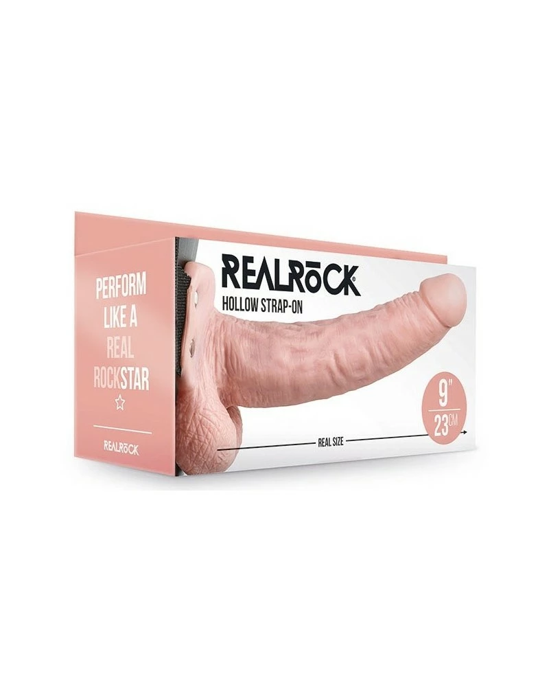 Real Rock Gode Ceinture Creux Hollow Strap On RealRock 23 X 4.5cm 4 Real Rock Gode Ceinture Creux Hollow Strap On RealRock 23 X 4.5cm – Image 2