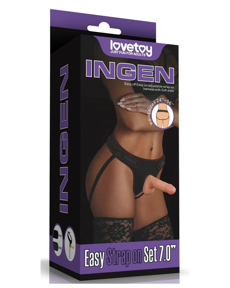 Love Toy Gode Ceinture Easy Strapon 12.5 X 4cm 5 Love Toy Gode Ceinture Easy Strapon 12.5 X 4cm – Image 3
