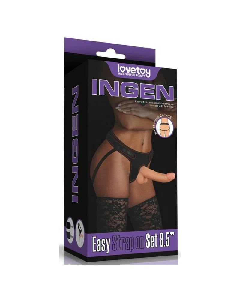 Love Toy Gode Ceinture Easy Strapon 17 X 4cm 4 Love Toy Gode Ceinture Easy Strapon 17 X 4cm – Image 2