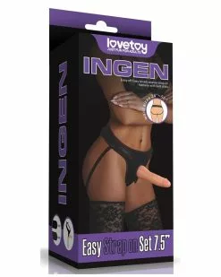 Love Toy Gode Ceinture Easy Strapon 17.5 X 5cm -Cockrings Flexibles Soldes Boutique gode ceinture easy strapon 175 x 5cm 2