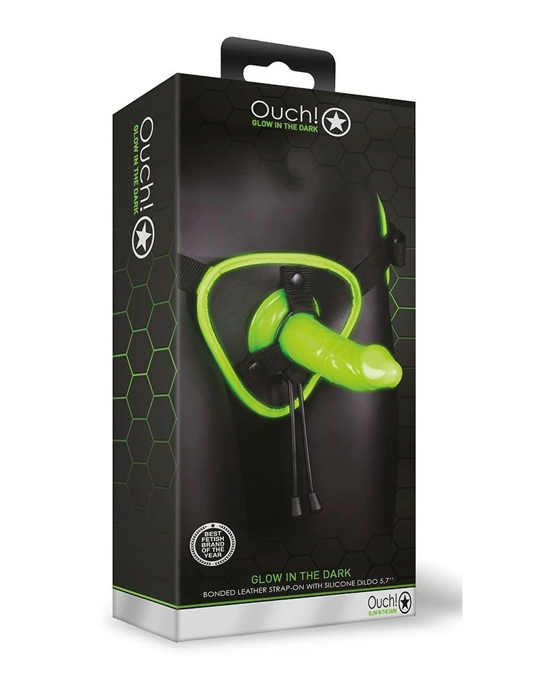 Ouch! Glow Gode Ceinture Phosphorescent Glow Strap 13 X 3.8cm 3 Ouch! Glow Gode Ceinture Phosphorescent Glow Strap 13 X 3.8cm – Image 2