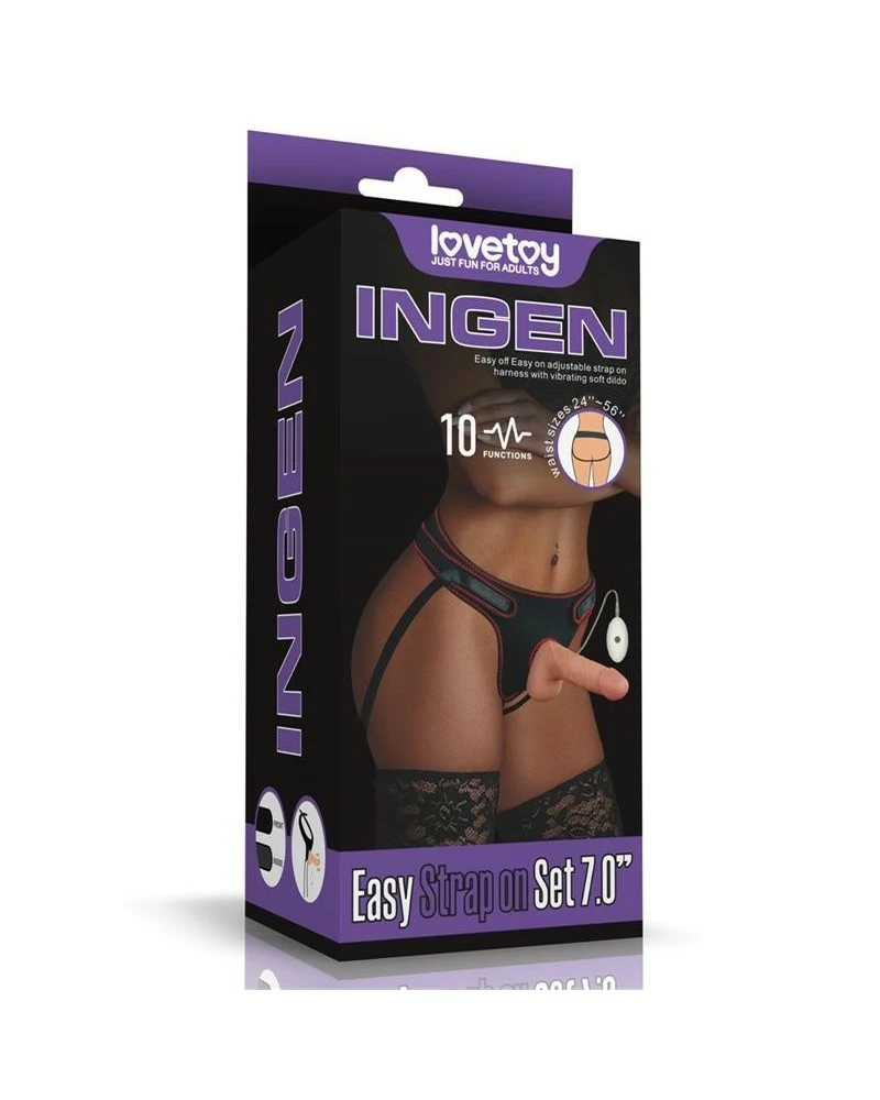 Love Toy INGEN Gode Ceinture Vibrant Easy Strap-On 12.5 X 4cm 14 Love Toy INGEN Gode Ceinture Vibrant Easy Strap-On 12.5 X 4cm – Image 12