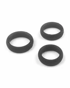 Generique Kit De 3 Cockrings Silicone Thick Set -Cockrings Flexibles Soldes Boutique kit de 3 cockrings silicone thick set 4