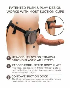 King Cock Kit Gode-ceinture Body Dock Comfort 18 X 3.5cm 22 King Cock Kit Gode-ceinture Body Dock Comfort 18 X 3.5cm -Cockrings Flexibles Soldes Boutique kit gode ceinture body dock comfort 18 x 35cm 8