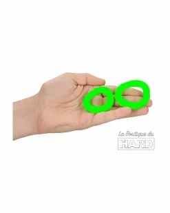 Ouch! Glow Lot De 2 Cockrings Phosphorescents Glow Ring 33mm 12 Ouch! Glow Lot De 2 Cockrings Phosphorescents Glow Ring 33mm -Cockrings Flexibles Soldes Boutique lot de 2 cockrings phosphorescents glow ring 33mm 3