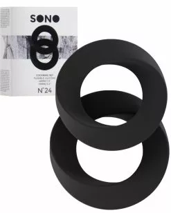 Lot De 2 Cockrings Silicone SONO