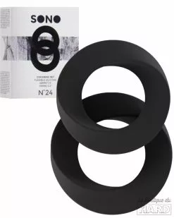 Lot De 2 Cockrings Silicone SONO