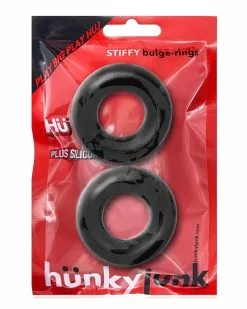 Hûnkyjunk By Oxballs Lot De 2 Cockrings Stiffy Bulge Noirs 9 Hûnkyjunk By Oxballs Lot De 2 Cockrings Stiffy Bulge Noirs -Cockrings Flexibles Soldes Boutique lot de 2 cockrings stiffy bulge noirs 1