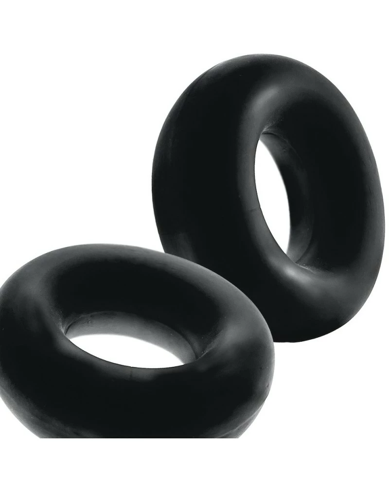 Hûnkyjunk By Oxballs Lot De 2 Cockrings Stiffy Bulge Noirs 5 Hûnkyjunk By Oxballs Lot De 2 Cockrings Stiffy Bulge Noirs – Image 3